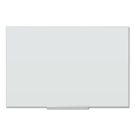 Paperperfect UBrands UBR 35 x 23 in. Grid Glass Dry Erase Board  White PA3200896